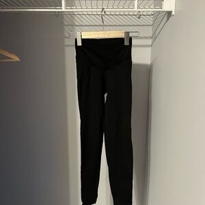 Aerie Black Crossover Real Me Leggings